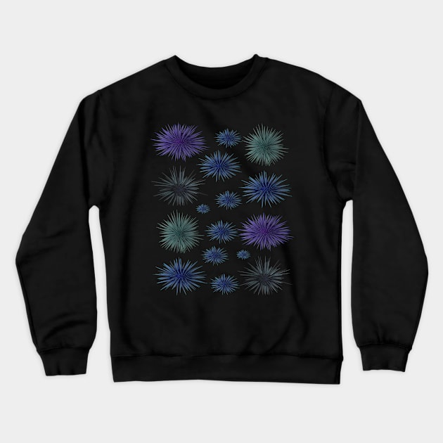 Sea urchin Funny & humor Sea urchins Cute & Cool Art Design Lovers Crewneck Sweatshirt by zyononzy